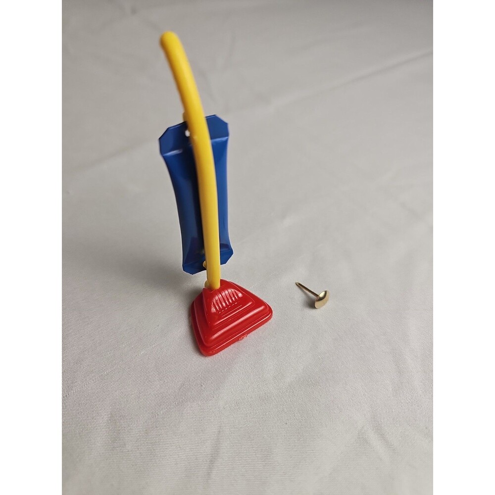 VTG Dollhouse Vacuum Cleaner Colorful Plastic Upright Vacuum Miniature  Renwal